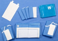 Paket Laparoskopi Bedah Sekali Pakai SMS Kit Drape yang Disterilkan Set Tahan Minyak