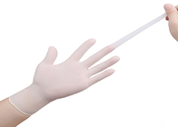 sarung tangan sekali pakai steril bahan latex nitrile powder free sarung tangan safety warna biru putih disesuaikan ukuran standar sml