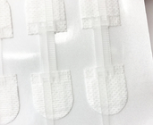 Non Invasive Zip Stitch Perangkat Penutupan Luka Penutupan Kulit Kain Non Woven warna putih ukuran standar
