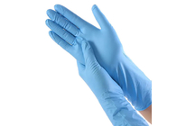 Sarung Tangan Medis Sekali Pakai Nitril Biru Sarung Tangan Pemeriksaan Keselamatan Bebas Serbuk