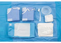 Paket Prosedur Angiografi Disposable EO Sterile Surgery Pack Instrumen bedah SMS Biru