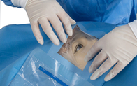 Bedah Ophthalmic Eye Drape Pack Medical Consumables Sekali Pakai Steril Dengan CE ISO
