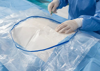 Tirai Bedah Steril Medis Sekali Pakai C - Bagian 45gsm Pengendalian Infeksi Tinggi