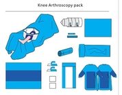 Rumah Sakit Disposable Knee Surgical Drape Pack Bedah Artroskopi Medis Steril