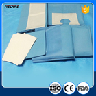 ISO CE Disposable Dental Pack Kit Sterilisasi Bedah 50 * 50cm