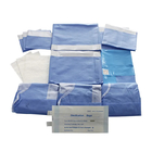 Rumah Sakit Medis Disposable Ophthalmic Kit Paket Laparotomi Bedah Steril