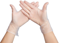 Penggunaan Rumah Sakit Sarung Tangan PVC Transparan OEM Untuk Penggunaan Medis