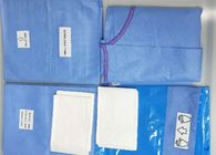 Paket Bedah Khusus Perawatan Dewasa, Penutup Berdiri Mayo Medis Hijau Putih