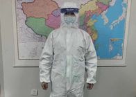 Scrub Medis Tahan Kimia Setelan Pakaian Pelindung Keselamatan Jenis Microporous