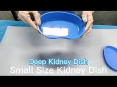 700cc Plastic Disposable Kidney Dish Transprent Dressing Basin PP