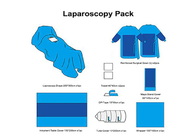 Paket Prosedur Laparoskopi Paket SMS Kain Paket Bedah Hijau Steril Pasien Laminasi Penting Paket Bedah Sekali Pakai