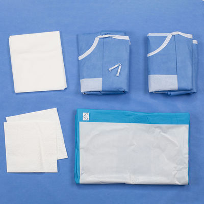 Medical Disposable Sterile Surgery Birth Pack Paket kelahiran untuk operasi