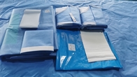 Rumah Sakit Disposable Steril Curtain Lower Extremity Packs / Set Extremity Atas
