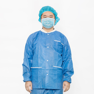 Roll Up Sleeve Hospital Scrub Suits Serbaguna Dan Fungsional Medical Scrubs dan Seragam