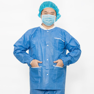 Roll Up Sleeve Hospital Scrub Suits Serbaguna Dan Fungsional Medical Scrubs dan Seragam