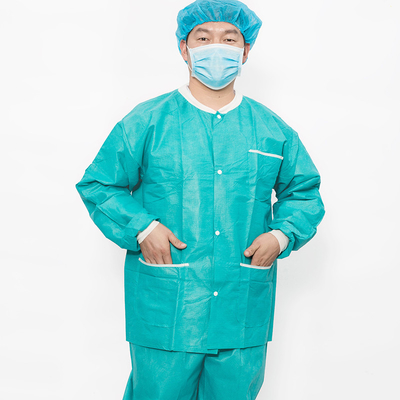 Roll Up Sleeve Hospital Scrub Suits Serbaguna Dan Fungsional Medical Scrubs dan Seragam
