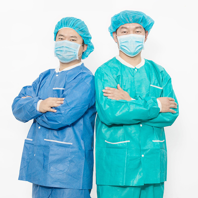 Roll Up Sleeve Hospital Scrub Suits Serbaguna Dan Fungsional Medical Scrubs dan Seragam