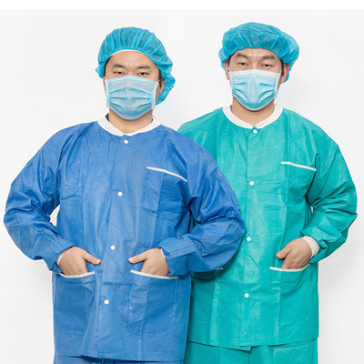 Roll Up Sleeve Hospital Scrub Suits Serbaguna Dan Fungsional Medical Scrubs dan Seragam