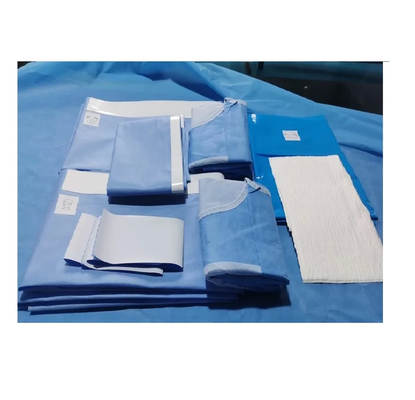 Ethylene Oxide Sterilized Steril Pembungkus Bedah Pembungkus Perlindungan Kain Non Woven
