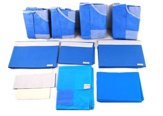 PP PE Material Steril Pembungkusan Bedah Untuk Prosedur Medis