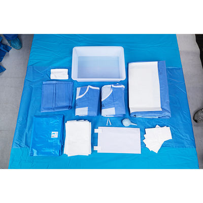 Steril Bedah C-Section Pack Set Cesarean Section Pack Bedah C-Section Drape Set