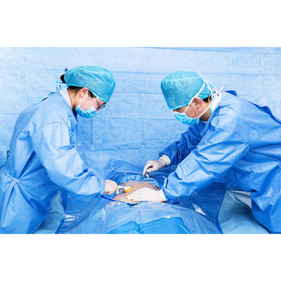 Steril Bedah C-Section Pack Set Cesarean Section Pack Bedah C-Section Drape Set