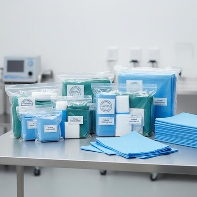 Sterile Surgical Packs in Various Sizes with Multiple Sterilization Methods and Disposable Patient Drapes