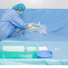 Blue SMMS Disposable Surgical C Section Drape EO Gas Steril