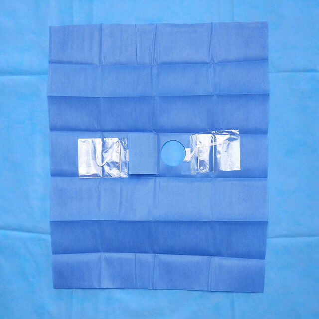 Paket bedah steril sekali pakai dengan bahan penyerap ultrasonik dan sterilisasi EO untuk digunakan di rumah sakit