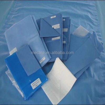 Paket Individu Paket Angiografi Bedah Steril Paket sekali pakai Untuk Efektif