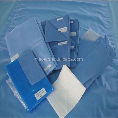 Paket Bedah Steril Kain Non-anyam dengan Paket Angiografi dan Kustomisasi OEM/ODM
