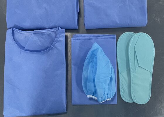 Set Persiapan Pra-Operasi Kit Pasien Bedah sekali pakai dengan SMS/SPP Ukuran Universal Non-Woven Disesuaikan dan Sertifikasi CE ISO13485